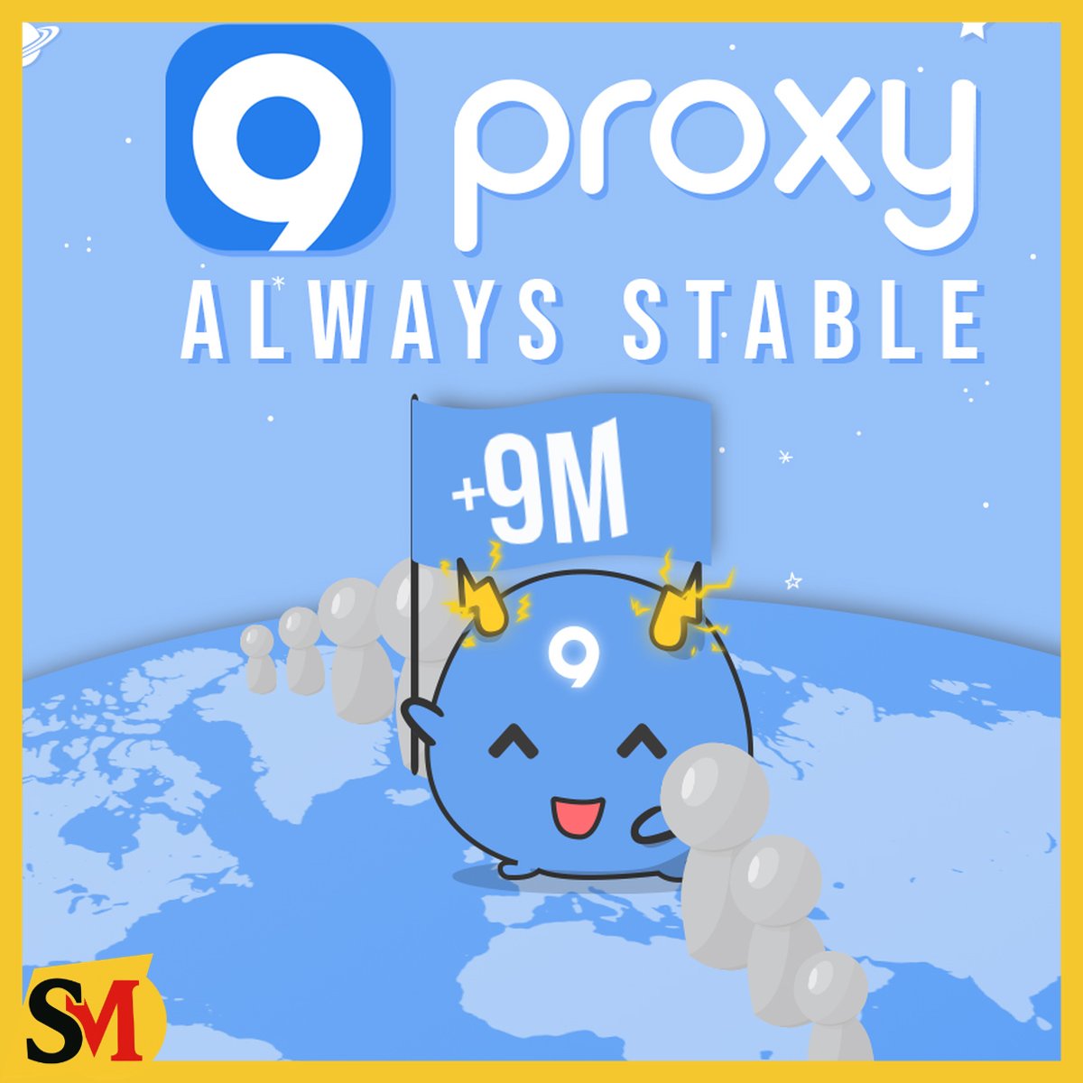 9Proxy Sock5 200IP, 500ip, 1000ip - K DÙNG CHUNG - GIÁ TỐT