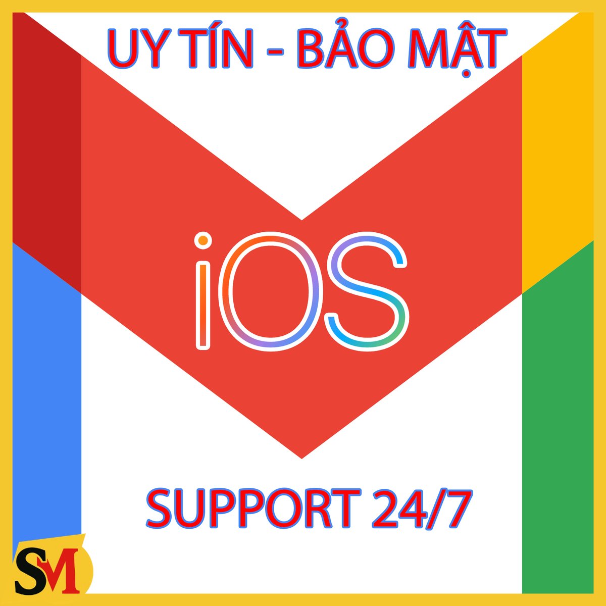 GMAIL IOS CHÍNH CHỦ - SỐNG TRÂU - CHƯA QUA DV