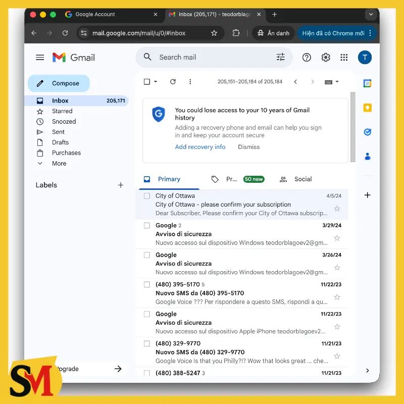 (Hết hàng nhắn shop up lên)gmail cổ 2015-2022 và 2023-2024