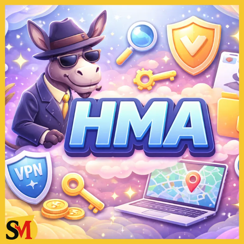 HMA VPN 30 ngày⭐Key HMA⭐Dùng cá nhân⭐5 thiết bị