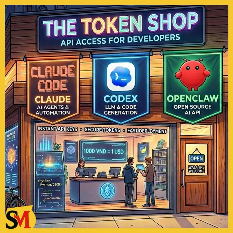 API Token giá cực rẻ cho Claude Code, Codex, OpenClaw, ...