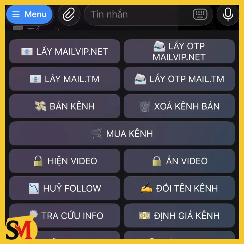 Bot tele trợ lý ảo thông minh giúp bạn quản lý TikTok, check info, nuôi nick , ẩn video,xoá fl đã fl  ngay trên Telegram.
