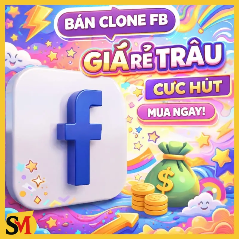 Clone Facebook New, Cổ, Chuyên dùng cho seeding