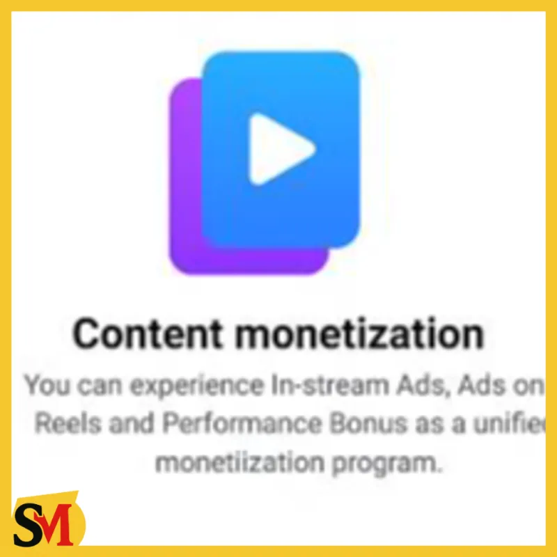 Facebook page Content monetization