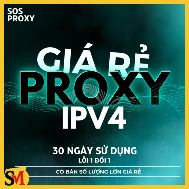 Mua PROXY DÂN CƯ VN IPV4 4k/30 NGÀY SIÊU TRÂU giá rẻ - ShopMini