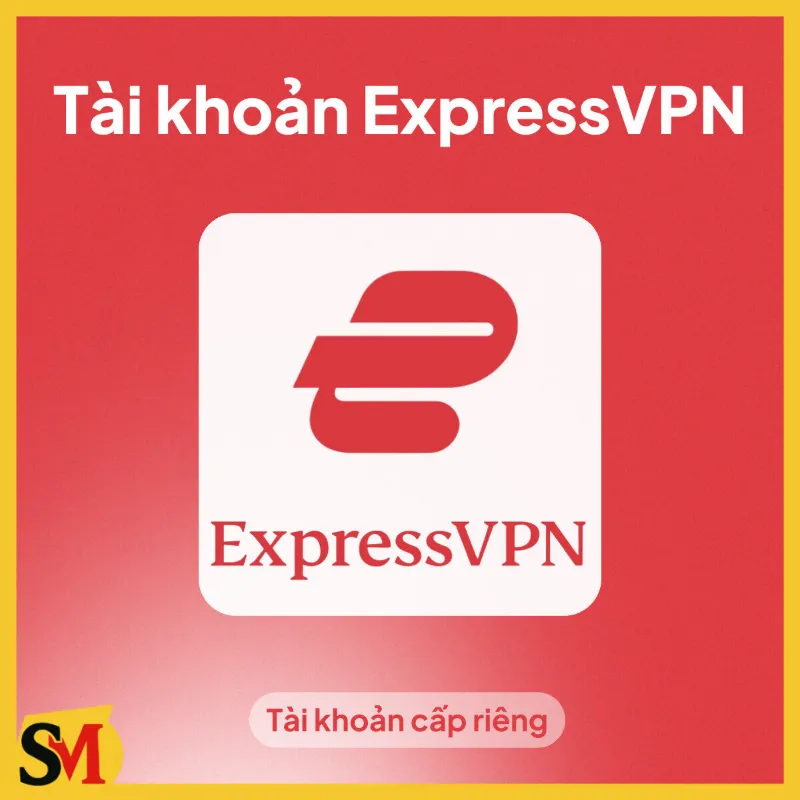 Tài khoản ExpressVPN 1 Tháng 8 Thiết Bị