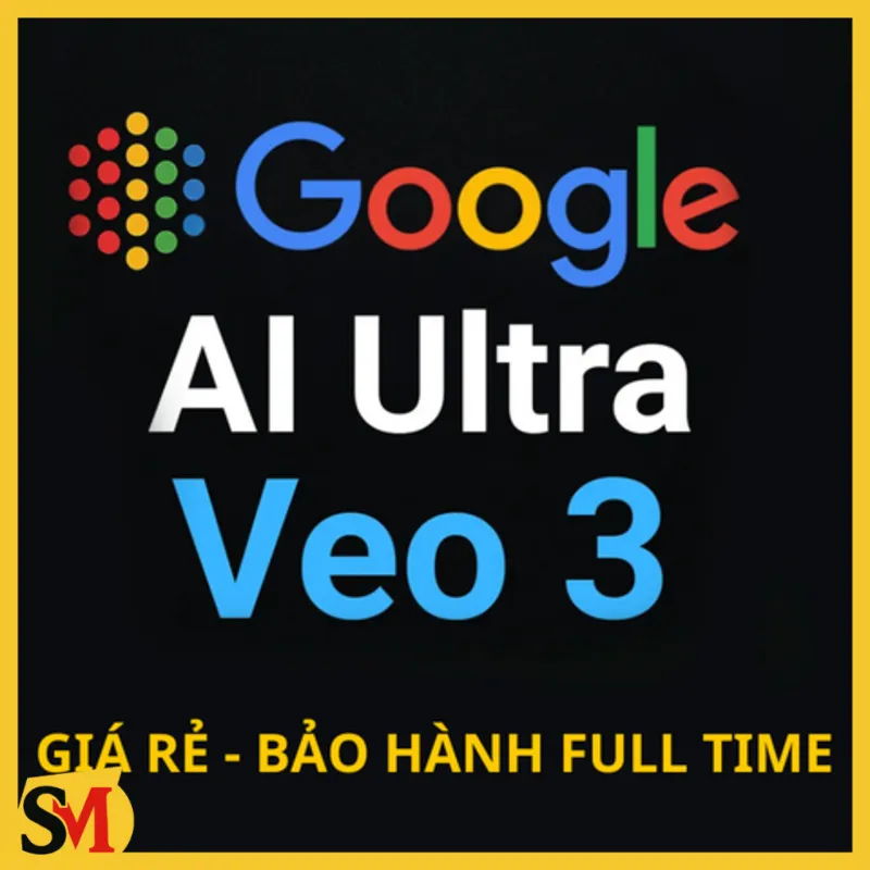 Tài khoản Veo 3 ultra 45k credit 1 tháng