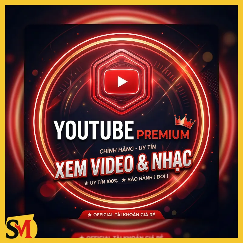 Tài Khoản Youtube Premium Giá Rẻ - Nhận Nâng Cấp Tài Khoản Chính Chủ
