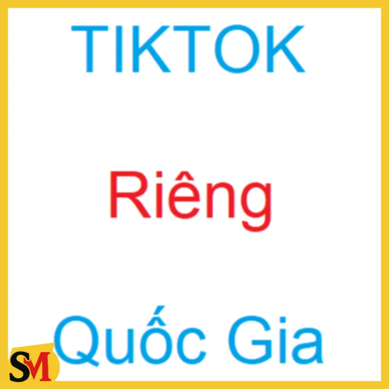 Tiktok Ngoại VIP - Có lọc từng quốc gia -  Code tempm.com,emailfake.com